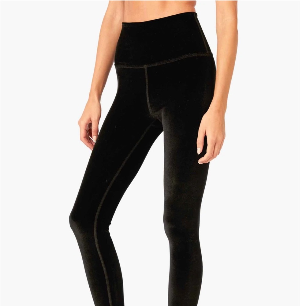 Velvet Motion High Waisted Midi Legging